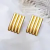 Pendientes de Acero Inoxidable de Alta Gama Europeos y Americanos de Moda Pendientes Hidráulicos Irregulares Pendientes de Lujo Ligero para Mujer Pendientes
