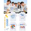 Uniforme Personalizado para Formatura do Ensino Fundamental Camiseta para Festa Esportiva de Verão da Sexta Série Manga Curta DIY Camisa Cultural Infantil para Jardim de Infância