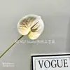 Flor artificial de palma pequeña, tacto de flor artificial, película 3D, llama, grulla, palma, diseño de pared de flores para salón de banquetes, decoración de boda, accesorios de fotografía