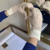 Nuevos Guantes de Lana Tejidos con Trenzado de Figura de Ocho Pequeña para Mujer, Estilo Coreano, Cálidos, Sin Dedos, Táctiles, Antifrío, Atmósfera de Otoño e Invierno
