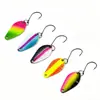 Isca Colher Transfronteiriça, 2g, Isca de Metal em Formato de Colher, Anzol Único, Micro Isca Realista para Trutas e Outros Peixes