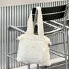 Estilo Ins Estilo Coreano Bolsa de Ombro Primavera e Verão Nova Bolsa de Enxaguante Bucal Moda Feminina Versátil Bolsa de Axila Casual Grande Capacidade