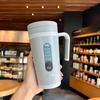 Taza de vacío para separación de té de acero inoxidable de alta apariencia taza ins de moda para hombres y mujeres taza portátil de oficina con asa