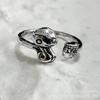 Nuevo Anillo Bolso de la Suerte de Serpiente Pequeña Estilo Chino para Mujer, Año de la Serpiente, Año del Zodíaco, Anillo Abierto con Forma de Serpiente, Regalo para Novia, Anillo Articulado Vintage