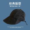 Sombrero de Sol Estilo Similar de Zhao Lusi para Mujer en Verano, Circunferencia de Cabeza Grande de Moda, Sombrero de Ala Ancha, Sombrero de Pescador Fino Transpirable
