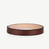 Cinturón de Cuero Genuino para Hombre con Hebilla Automática, 3.5cm de Ancho, Disponible Directamente del Fabricante, Venta al por Mayor, Longitud Personalizable, Color Café
