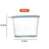 Venta al por mayor Taza de Vidrio Crisper para Nevera con Tapa Sellada Tarro de Pepinillos de Grado Alimenticio Hogareño Recipiente para Conservar Fresco Tarro de Pepinillos