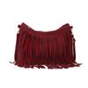 Bolsa de Design de Nicho Francês Outono e Inverno 2023 Nova Bolsa Feminina Bolsa Transversal Popular Este Ano Bolsa Saco Retrô com Franjas