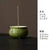 Pequeno Bule de Cerâmica Gaiwan com Padrão de Tangerina Verde, Xícara de Mestre, Xícara de Degustação, Xícara de Chá Kung Fu, Base para Bule, Porta-copos, Xícara de Compartilhamento