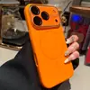 Adequado para Capa de Celular Iphone17, Silicone Apple 17Promax Janela Grande Sucção Magnética 16Pro Capa Protetora Abrangente