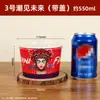 Tazones de papel desechables gruesos para snacks, tofu apestoso, con tapas, venta al por mayor directa de fábrica, tazones de papel redondos personalizables