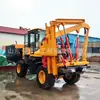 Máquina de Cravação de Guard-rail Totalmente Automática, Máquina de Cravação de Guard-rail Ondulado para Rodovias, Máquina Integrada de Perfuração e Extração 940