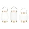 Lámpara portátil de ocio para exteriores, lámpara de camping para patio, LED, carga solar, resistente al agua, lámpara para tienda de campaña, lámpara de mesa de escritorio