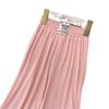Calças Largas para Meninas, Calças de Verão Finas da Moda para Meninas em Seda de Gelo com Caimento, Calças Retas da Moda M e G para Bebês Meninas