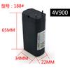 Acumulador de Plomo-Ácido Recargable de 4V Lámpara de Escritorio LED Linterna Faro Matamoscas Eléctrico Afeitadora Ventilador Pequeño Batería