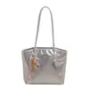 Nova Moda 2026 Bolsa de Axila para Mulheres, Grande Capacidade, Estilo Simples e Fofo, Bolsa de Ombro Colorida na Moda, Bolsa de Mão Estilo Saco