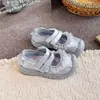 Zapatos de Princesa de Malla Transpirable para Niñas 2026 Verano Nuevas Sandalias con Lazo para Niños Zapatos Versátiles de Moda para Niños Pequeños