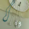 [Perseguindo a Luz na Sombra] Colar Vintage de Conchas com Contas