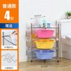 Estante de almacenamiento de lavabo de acero inoxidable, estante triangular para baño y cocina, estante de suelo multicapa para inodoro