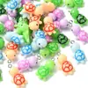 Acessórios para Joias de Resina Pingente Super Fofo de Tartaruguinha Mini Desenho Animado Animal Artificial Resina Colar Bolsa Atacado