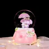 Transmisión en Vivo Decoración de Bola de Cristal con Espuma Sabor Naranja Regalos Adornos Creativos Decoración del Hogar Regalos Recomendados Venta al por Mayor