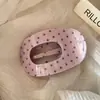 Presilha de Garra de Abalone Exquisita de Alta Qualidade para Mulheres, Grampo para Parte de Trás da Cabeça com Parte de Trás Plana, Confortável de Usar, Presilha para Cabelo Liso, Acessório de Cabelo Versátil