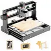 Fresa Twotrees Cnc3018 para Carpintería y Ranurado de Metal, Máquina Portátil Pequeña de Escritorio para Grabado y Corte CNC