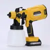 Pistola de Pintar Eléctrica de Litio Transfronteriza Pistola de Pintar Eléctrica de Alta Presión Pistola de Pintar Portátil para Pintura de Látex Fabricante Venta al por Mayor