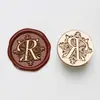 Cabeza de Sello de Cera Serie Letras Iris, Latón Grabado 26 Cabezas de Alfabeto Inglés, Venta al por Mayor desde Fabricante