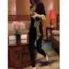 23086 Daaimaiyiyuan 2025 Primavera Novo Estilo Coreano Profissional Blazer Ol Moda Color Block Tendência Moda Feminina