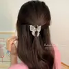 Horquilla de metal con forma de perla para el pelo, accesorio para la cabeza para mujer, horquilla grande con forma de tiburón de celebridad cibernética de Corea del Sur