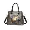 Bolso para Mujer 2025 Otoño e Invierno Nuevo de Moda para Viajes Textura Gran Capacidad Bolso Tote Accesible para Presbicia Lujo Moda Retro Bolso de Mano