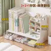 Caja de almacenamiento plegable simple organizador de archivos A4 suministros de escritorio para estudiantes caja de almacenamiento para libros y papelería
