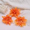 Cabeza de Flor de Peonía de Simulación DIY Hecho a Mano Tocado Hanfu Set de Boda Tela de Seda Flor Falsa Accesorios para Sesión de Fotos Decoración de Escena