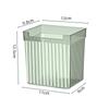 Caja de Almacenamiento Transparente para Puerta Lateral de Refrigerador Caja de Almacenamiento Clasificadora para Bolsas de Condimentos de Comida de Cocina Caja de Acabado de Refrigeración para Refrigerador Doméstico