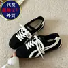 Zapatillas de entrenamiento retro rojas con plataforma para mujer, nueva colección otoño 2026, zapatillas casuales de suela gruesa, zapatillas deportivas antideslizantes, estilo Forrest Gump