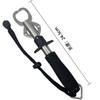 Pinza para pescado al por mayor con escala pinza de control de pescado de acero inoxidable pinza de control de pescado pinza Luya pistola plegable set Luya pincho para pescado