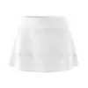 Estilo Pura Sexy Renda Doce e Picante Gola Reversível Plissada Camisa Curta de Manga Curta + Saia de Cintura Baixa Roupa de Garota Confiante para Mulheres