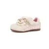 Zapatos para niños pequeños, medianos y mayores, nuevo estilo otoño 2026 con borde de encaje y lazo, zapatos casuales para niñas, tenis a cuadros