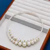 Collar de Perlas para Otoño e Invierno para Mujer, Diseño Coreano de Nicho, Cadena para el Cuello Simple y de Gama Alta, Cadena para Clavícula Ins Retro de Lujo Ligero