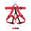 Cinto de Segurança de Meio Corpo para Descida, Cinto de Segurança para Montanhismo e Escalada ao Ar Livre, Cinto de Proteção de Cintura para Alta Altitude, Cinto de Segurança para Escalada de Crianças