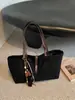 Bolsa Tote Feminina Estilo Coreano Fashionável Outono 2026, Bolsa de Mão Simples para Estudantes de Grande Capacidade, Bolsa de Ombro para o Trabalho para Mulheres