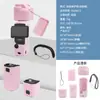 Funda Protectora Rosa Dji Pocket3 Funda de Silicona para Cámara Osmo Funda Protectora Dji P3 Funda Anti-Rayones