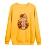 Comercio exterior Amazon moda europea y americana cuello redondo estampado Halloween patrón divertido hombres y mujeres CuCuello redondo