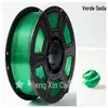 Filamento Pla Rosa Vermelho Seda 1.75mm Material Puro Filamento de Impressão 3D para Impressora Tuozhu, Naturalmente Degradável