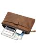 Bolsa de Mão de Couro Genuíno Estilo Coreano Bolsa de Mão Masculina Bolsa Casual de Couro de Vaca Bolsa Envelope para Homens de Negócios Bolsa da Moda Masculina