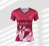 Nueva camiseta de bádminton YY, manga corta deportiva, unisex, secado rápido, transpirable, ropa de entrenamiento, ropa de competición, compra al por mayor con opción de impresión
