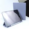Adequado para iPad 10 2022 com slot para caneta Air45 iPad10.2 plano Silicone 9.7 capa protetora inferior macia