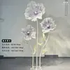 Flor Grande Flor Gigante Flor de Rede de Seda Adereços de Casamento Decoração de Janela Layout de Passarela Fundo de Transmissão ao Vivo Flor Artificial Flor Guia