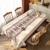 Mantel Estilo Bohemio Étnico, Resistente al Aceite, Impermeable, No Requiere Lavado, Nuevo Modelo 2026, Lujo Ligero, Sensación de Alta Gama, Mantel para Mesa de Café, Mantel
